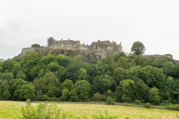 blog o cestování do Skotska - hrad Stirling 